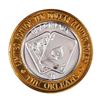 Image 1 : .999 Fine Silver The Orleans Las Vegas, Nevada $10 Limited Edition Gaming Token