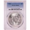 Image 1 : 1926 $1 Peace Silver Dollar Coin PCGS MS64