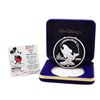 Image 2 : Rarities Mint 1987 First Edition Mickey's Magic Good Luck 5oz Silver Round w/ COA