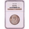 Image 1 : 1952-D Franklin Half Dollar Coin NGC MS64FBL