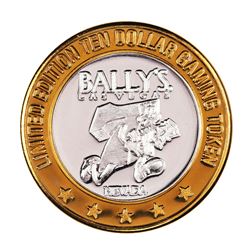 .999 Silver Bally's Las Vegas, Nevada $10 Casino Limited Edition Gaming Token