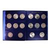 Image 2 : 1921-1935 $1 Peace Silver Dollar Coins in Folder