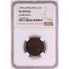 Image 1 : 1795 Liberty Cap Letter Edge Half Cent Coin NGC VG Details