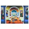 Image 1 : Ferjo "Monet's Archway to Picasso and Miro" Original Oil Painting on Canvas