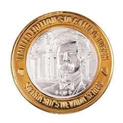 .999 Silver Sierra Sid's Sparks, NV $10 Limited Edition Casino Gaming Token