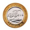 Image 2 : .999 Fine Silver Bellagio Las Vegas, NV $10 Limited Edition Gaming Token