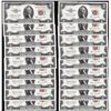 Image 1 : Lot of (18) Consecutive 1953 $2 Legal Tender Notes