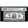 Image 1 : 1995 $2 Federal Reserve Note PMG Superb Gem Uncirculated 67EPQ Courtesy Autograph