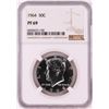 Image 1 : 1964 Proof Kennedy Half Dollar Coin NGC PF69