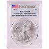 Image 1 : 2016 $1 American Silver Eagle Coin PCGS MS69 First Strike