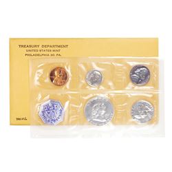 1961 (5) Coin Proof Set in Original Envelope