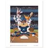 Image 1 : Looney Tunes "At the Plate (Braves)" Limited Edition Giclee