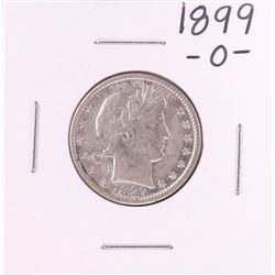 1899-O Barber Quarter Coin