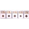 Image 1 : Lot of (5) Ancient Roman Empire Coins NGC Certified