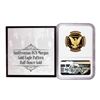 Image 2 : Smithsonian Collection 1878-2018 1/2oz Gold Morgan's Eagle Design NGC PF70 Ultra Cameo