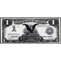 1899 $1 Black Eagle Silver Certificate Note