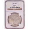 Image 1 : 1921-S $1 Morgan Silver Dollar Coin NGC MS64
