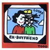 Image 1 : Todd Goldman "Ex-Boyfriend" Original Acrylic Painting on Canvas