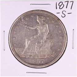 1877-S $1 Trade Silver Dollar Coin