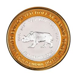 .999 Fine Silver Sam Boyd's California $10 Casino Limited Edition Gaming Token
