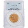 Image 1 : 1901 $10 Liberty Head Eagle Gold Coin PCGS MS62