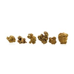 Lot of Gold Nuggets 2.69 Grams Total Weight