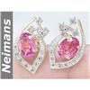 Image 1 : USGL Certified 1.00 ct Pink Tourmaline Ring 14kt Gold