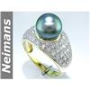 Image 1 : USGL Certified .75 ct Multi Gemstone & Diamond Ring 14K