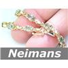 Image 1 : Gem Certified 6.00 ct Ruby & Diamond Bracelet 14K Gold