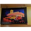 Image 1 : ROUTE 66 LIGHT UP FRAMED PICTURE