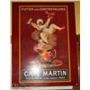 Image 1 : "CAFÉ MARTIN" PARIS STRETCHED CANVAS PICTURE,
