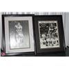Image 1 : PAIR OF HOCKEY GREATS FRAMED PICTURES (12 X 15)