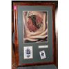 Image 1 : 13 X 20 FRAMED CHICAGO BLACKHAWKS " GLENN HALL"