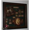 Image 1 : 26 X 26 WOODEN BOXING SHADOWBOX WALL DISPLAY