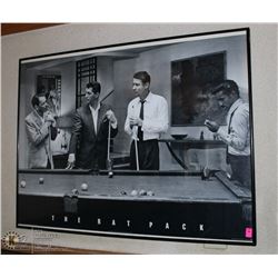 THE RAT PACK FRAMED PRINT 34 X 25