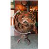 Image 1 : DECORATIVE METAL GLOBE 18" TALL