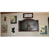 Image 1 : GROUP OF 7 ASSORTED WALL DÉCOR ITEMS
