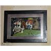 Image 1 : 3D FRAMED DOGS PLAYING POOL SHADOWBOX PICTURE