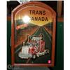 Image 1 : TRANS CANADA WOODEN TRUCK WALL HANGING 16 X 24