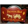 Image 1 : PREMIEM BEER WOODEN WALL HANGING WITH HOOKS