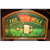 Image 1 : THE 19TH HOLE BAR & GRILL WOODEN WALL HANGING