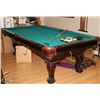 Image 1 : PATHMARK CHERRY WOOD COLOR POOL TABLE, COMES WITH