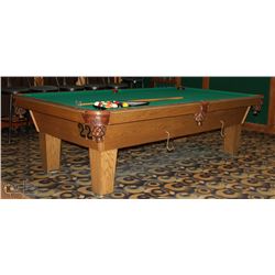 OLHAUSEN 6FT X 9FT POOL TABLE, COMES WITH BALLS,