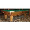 Image 1 : OLHAUSEN 6FT X 9FT POOL TABLE, COMES WITH BALLS,