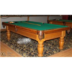 DUFFERIN 6FT X 9FT POOL TABLE, COMES WITH BALLS,