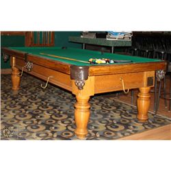 DUFFERIN 6FT X 9FT POOL TABLE, COMES WITH BALLS,
