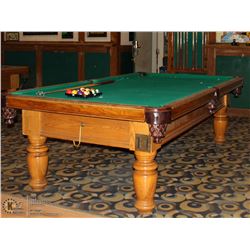 DUFFERIN 6FT X 9FT POOL TABLE, COMES WITH BALLS,