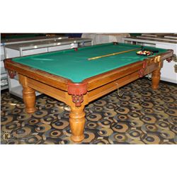 DUFFERIN 6FT X 9FT POOL TABLE, COMES WITH BALLS,