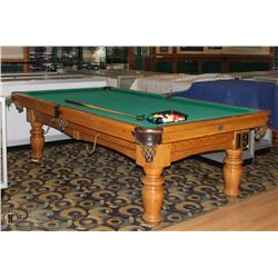 DUFFERIN 6FT X 9FT POOL TABLE, COMES WITH BALLS,
