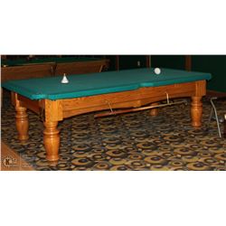 6FT X 9FT POOL TABLE BASE & SLATE, NO RAILS OR